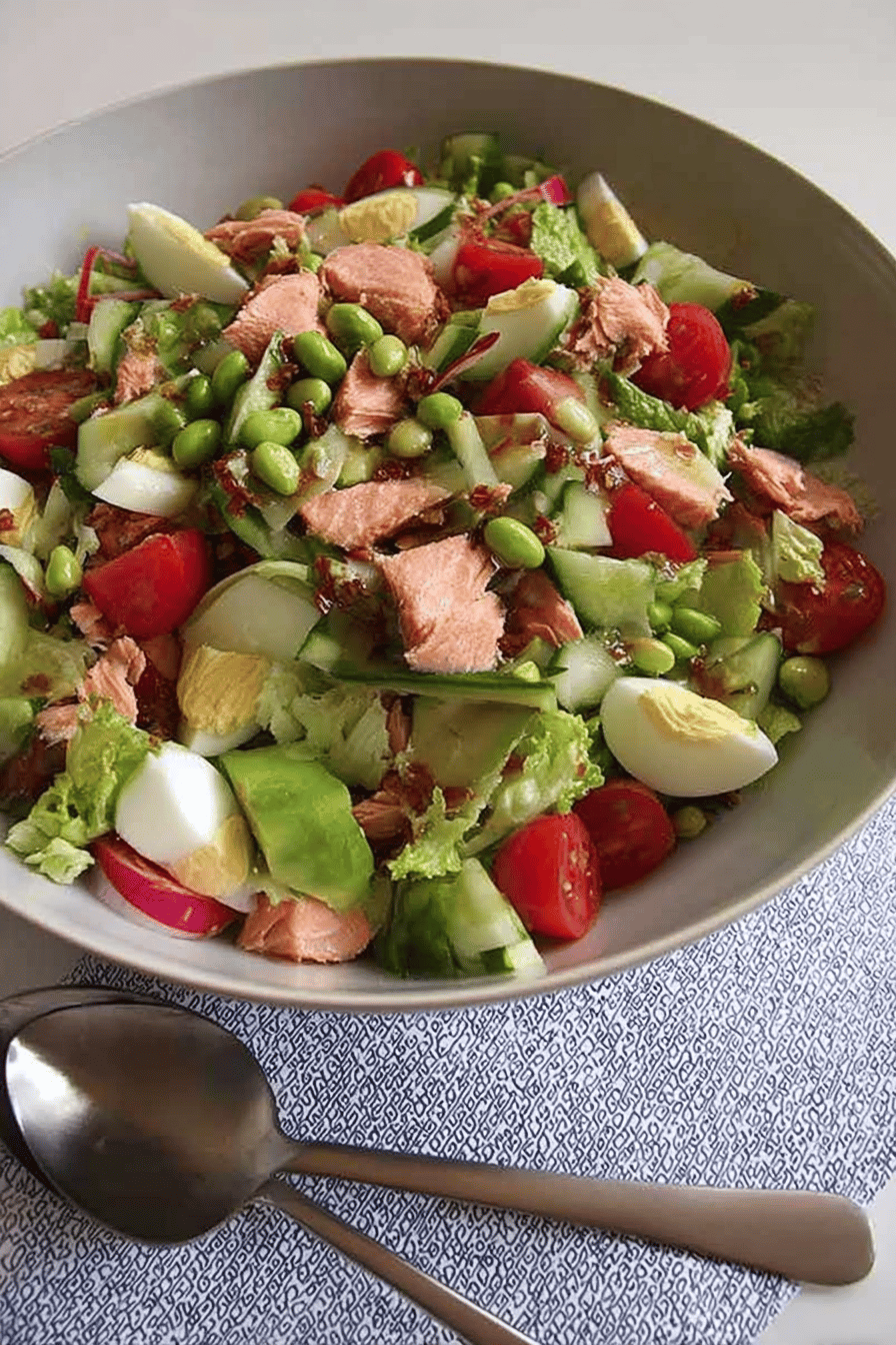 Summer Smoked Salmon & Feta Salad