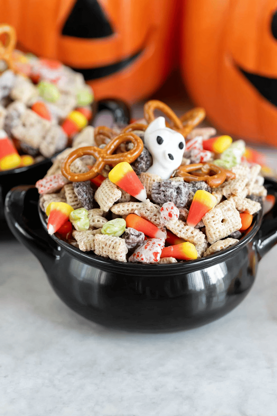 Sweet Crunchy Halloween Monster Munch