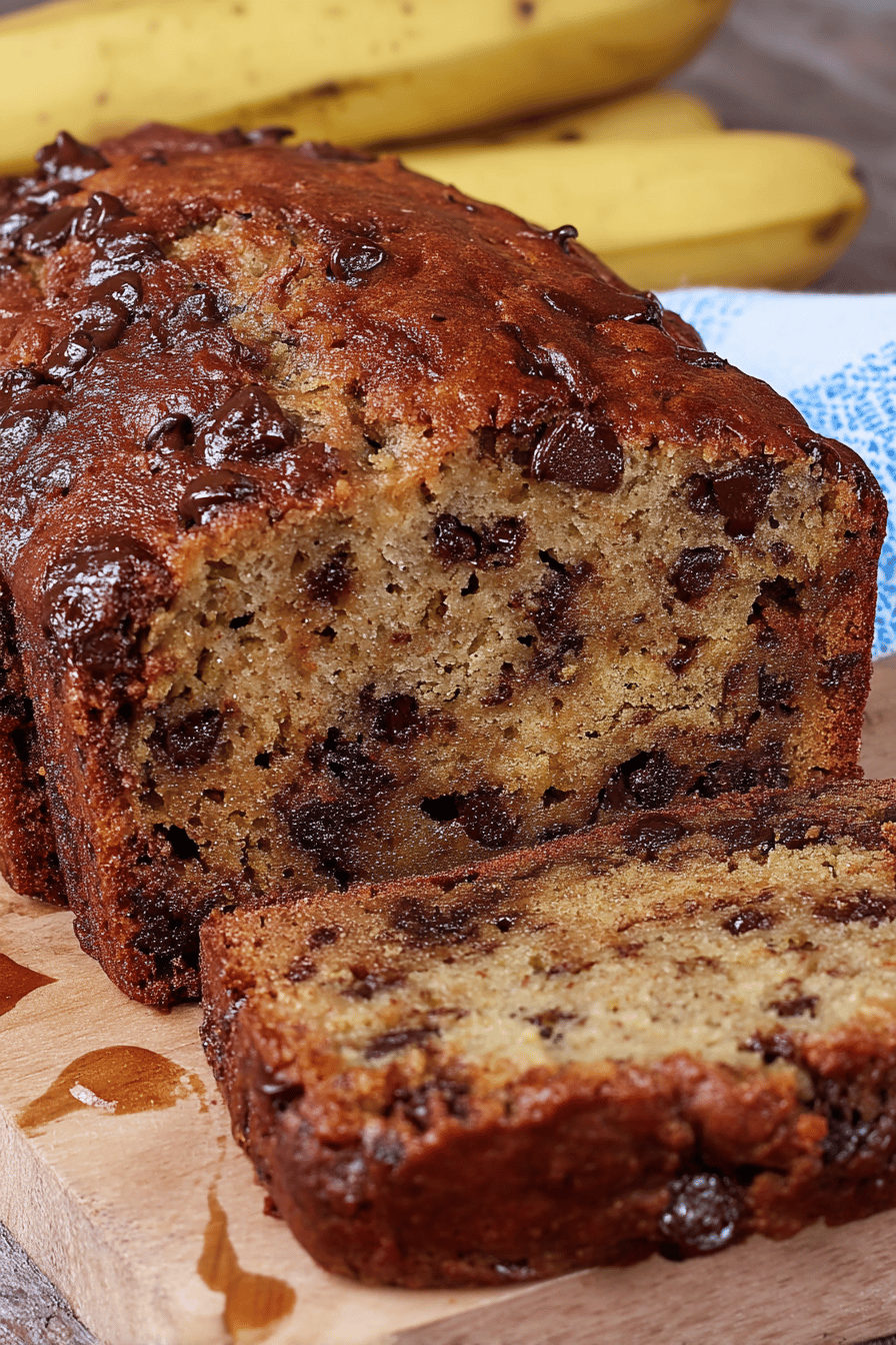 Ultimate Chocolate Chip Banana Bread Recipe