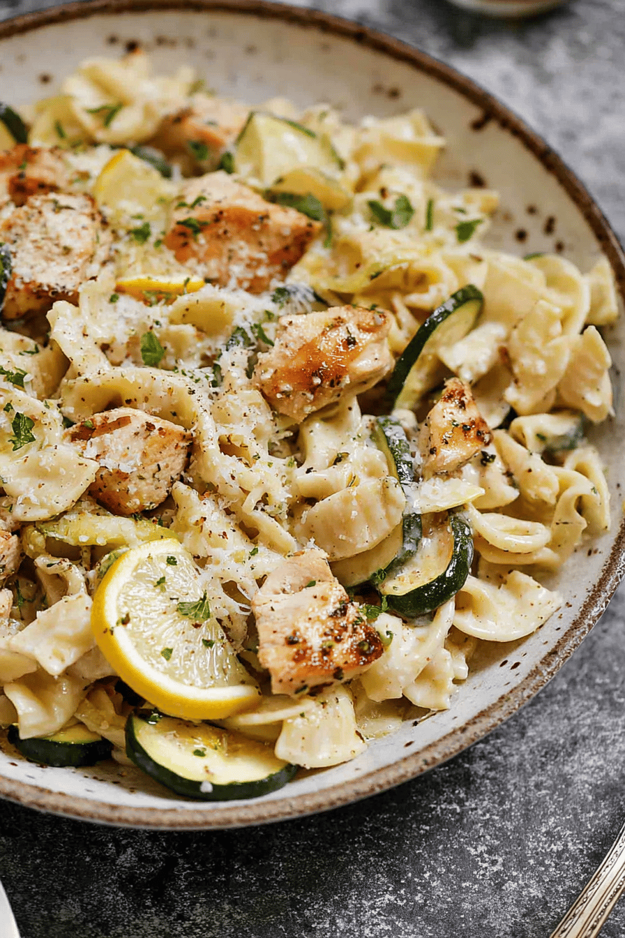 Zesty Lemon Chicken Pasta in 30 Minutes