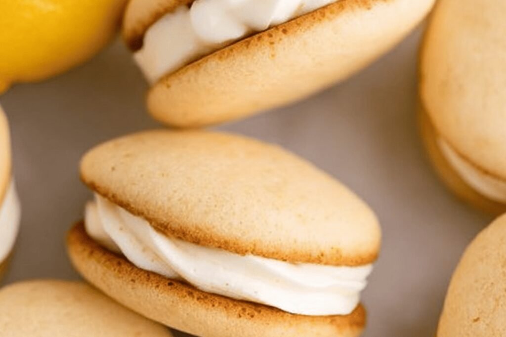 Bright Lemon Whoopie Pie Delights