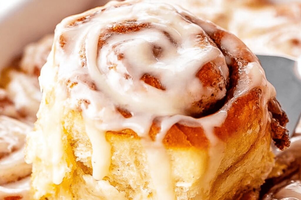 Buttery Brioche Cinnamon Rolls with Cream Cheese Icing