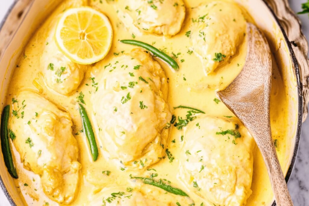 Buttery Lemon Chicken with Velvety Sauce