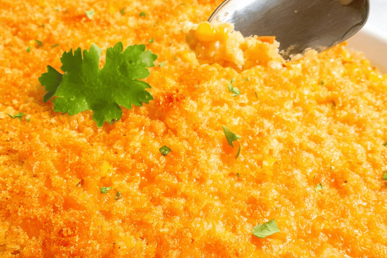Cheesy Corn Casserole Comfort Dish