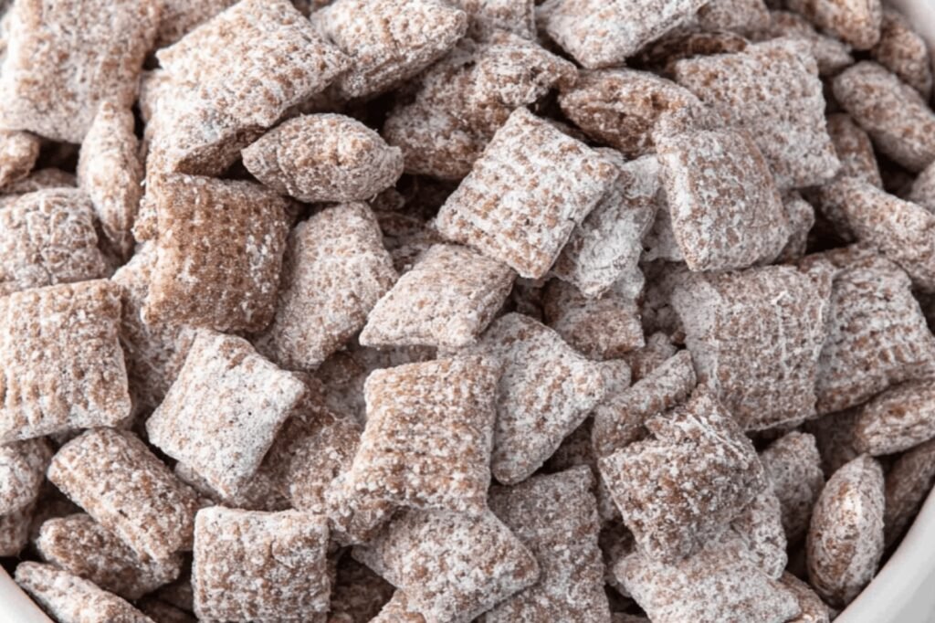 Chocolate Peanut Butter Cereal Snack Delight