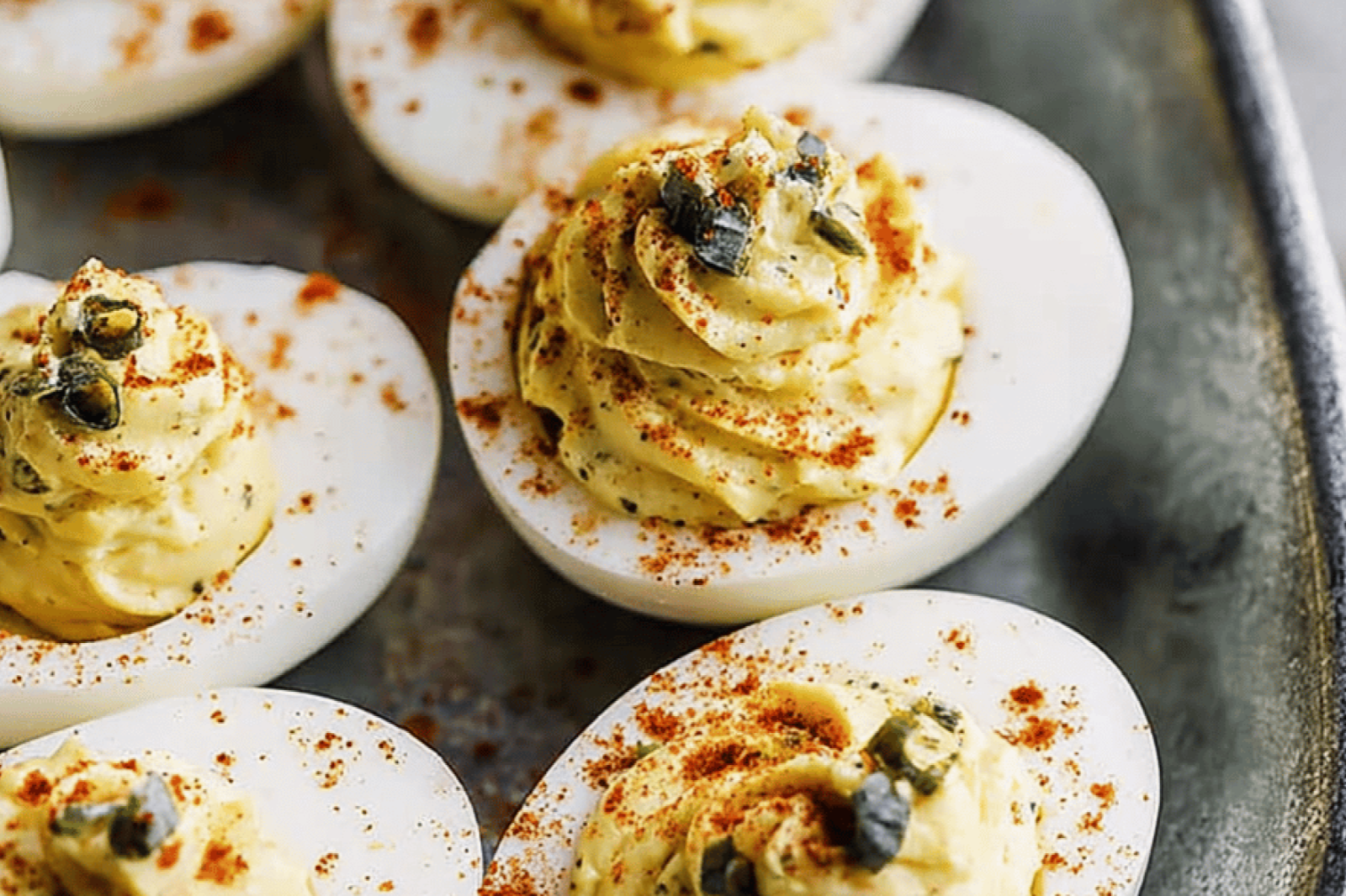Classic Deviled Eggs with Pickle Relish Recipe