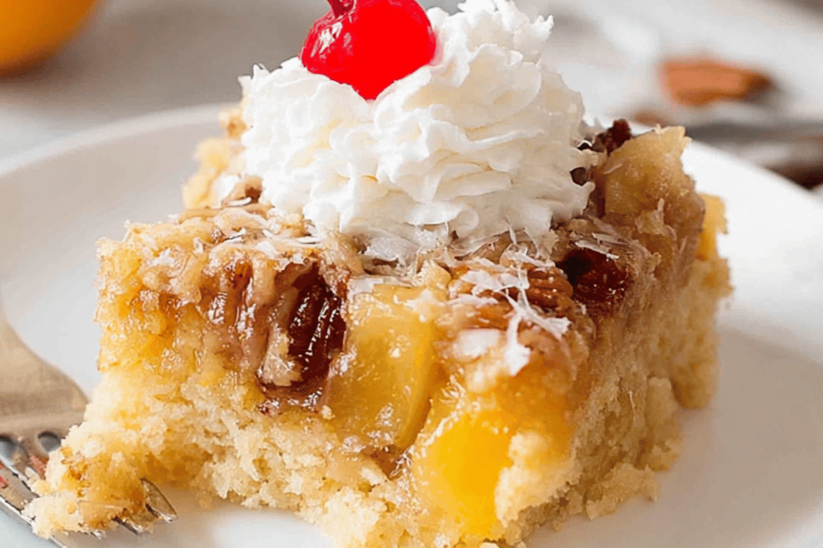 Classic Fruit Cocktail Cake with Luscious Frosting