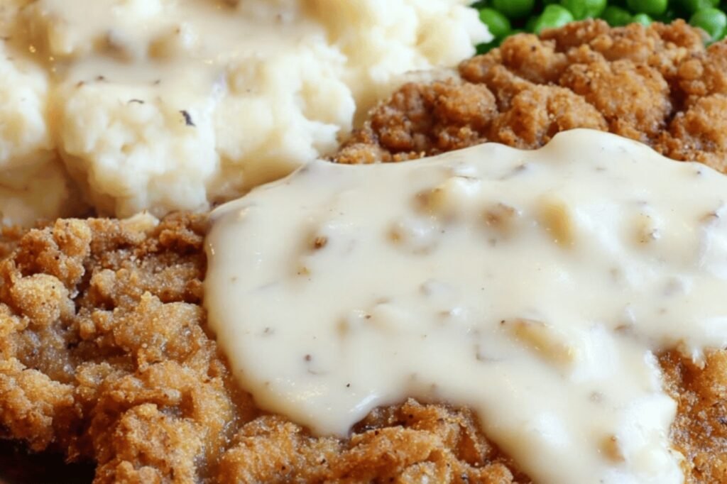 Classic Southern Chicken Fried Steak with Creamy Gravy