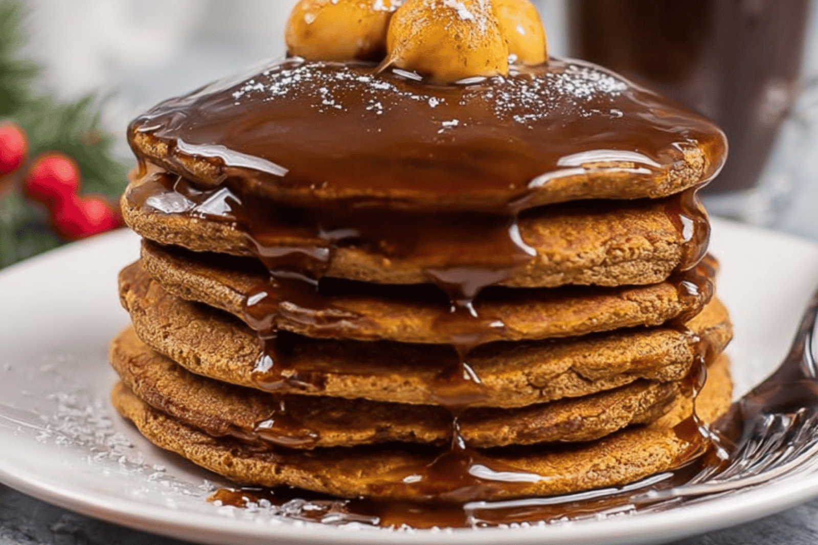 Cozy Gingerbread Pancakes for Chilly Mornings