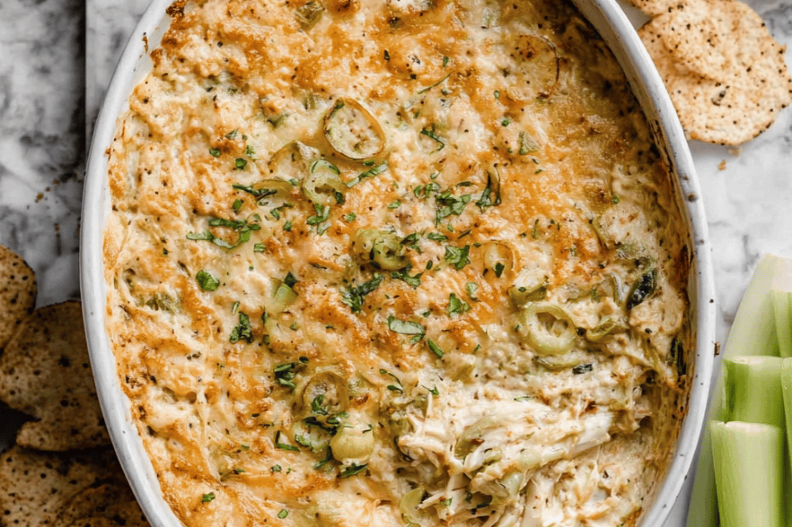 Creamy 30-Minute Crab Artichoke Dip
