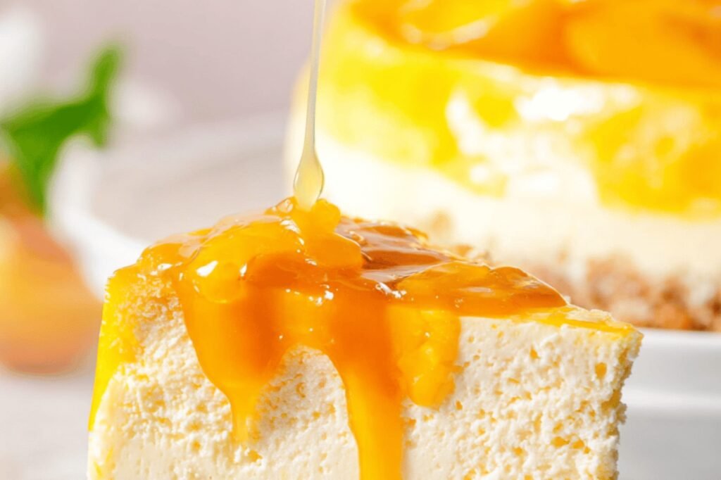 Creamy Peach Cheesecake Delight
