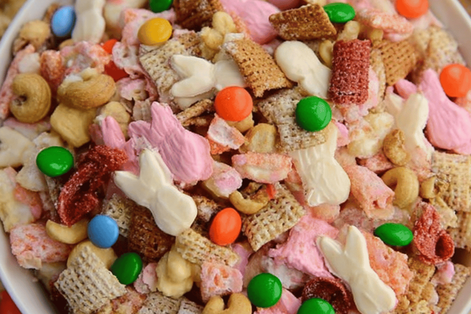 Easter Bunny Bait Snack Mix