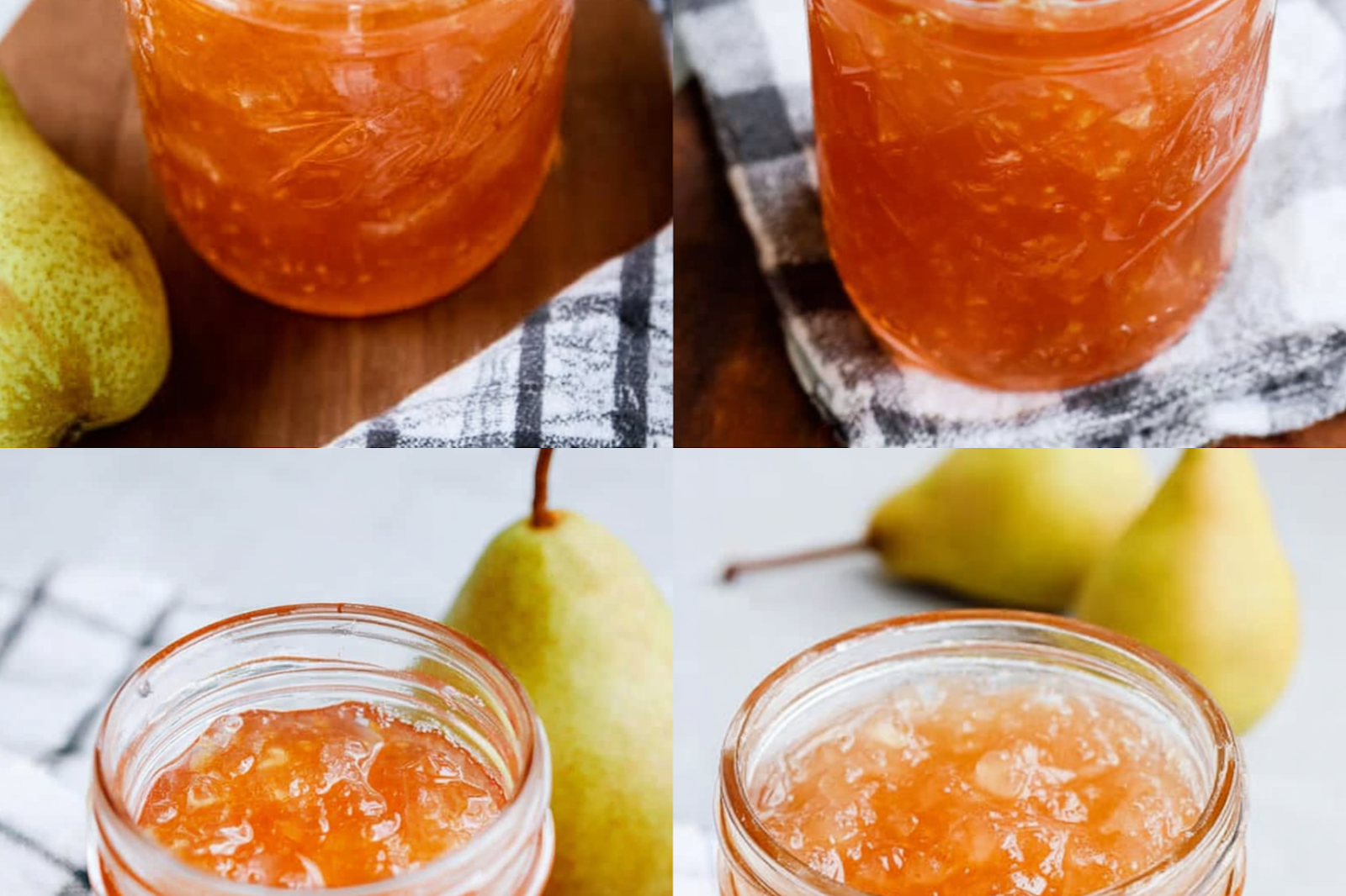 Easy Homemade Pear Jam for Toast & Biscuits