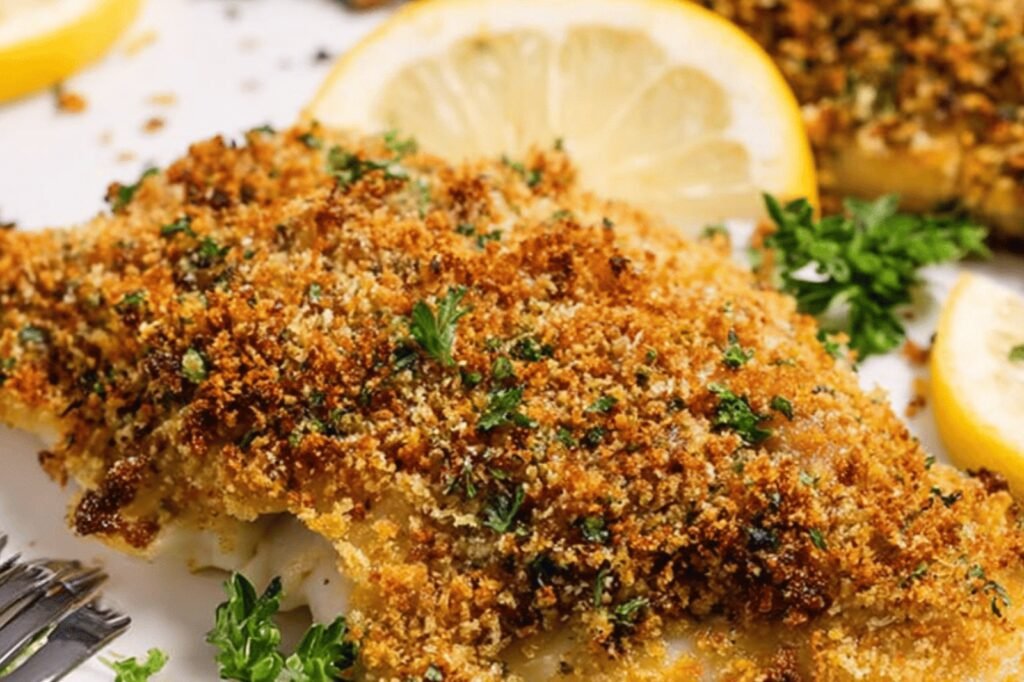 Easy Parmesan Crusted Tilapia for Everyone