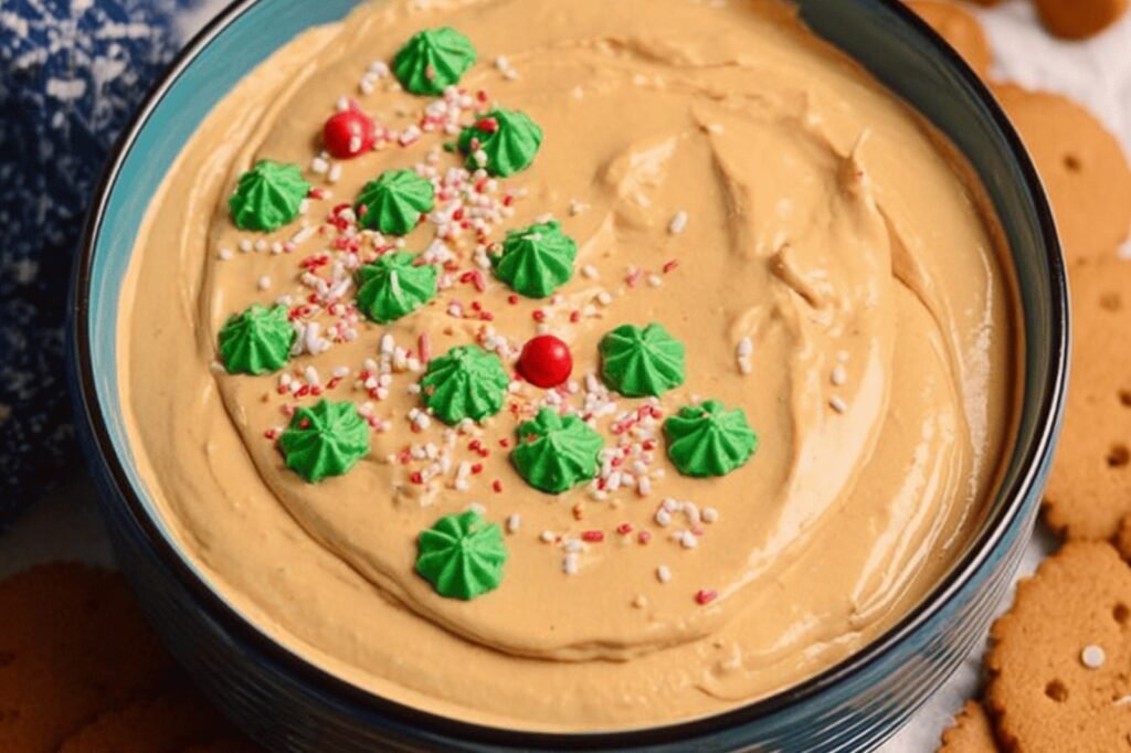 Festive Gingerbread Dip Delight