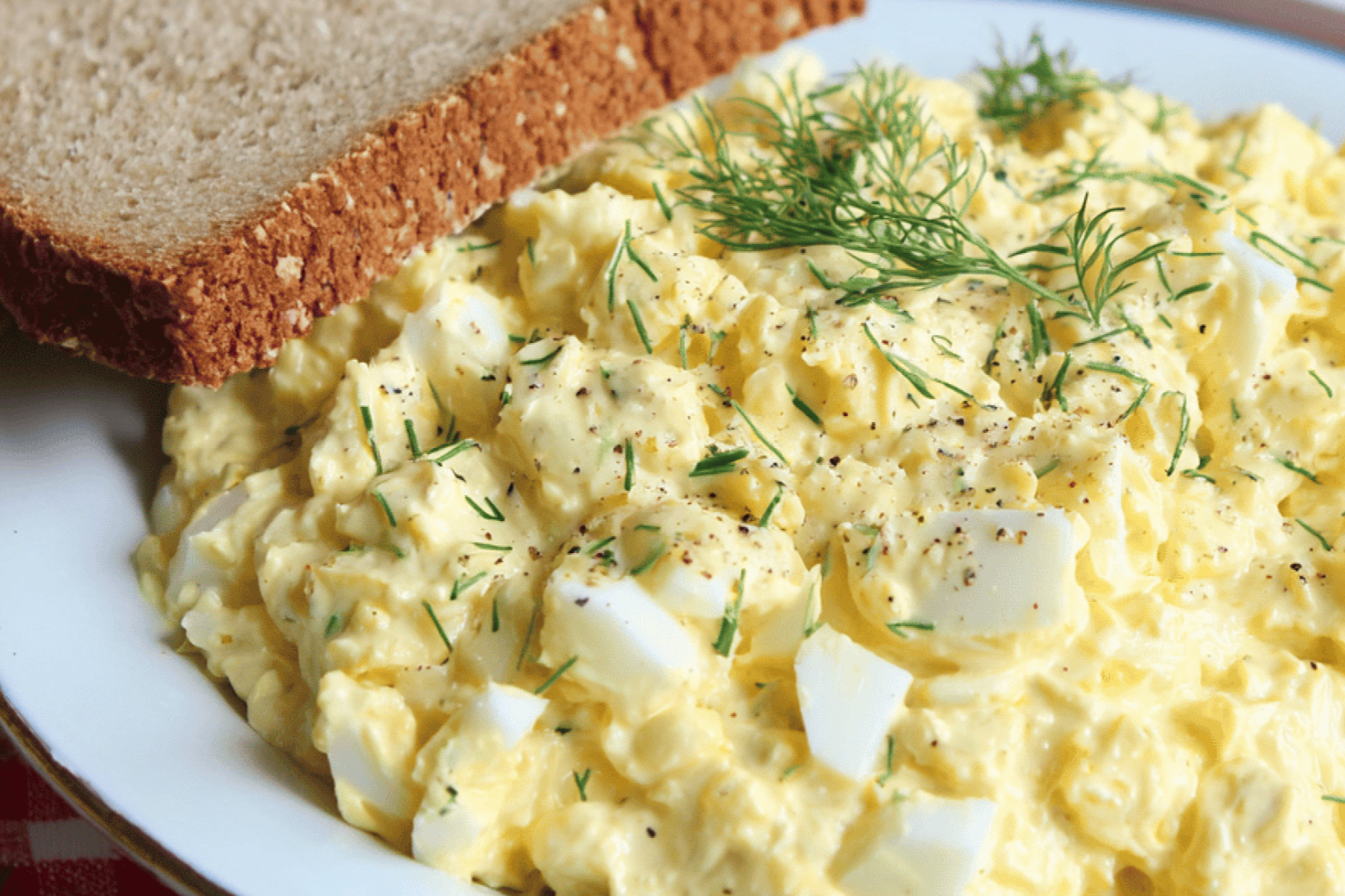 Grandma Barb’s Perfectly Chunky Egg Salad Sandwich