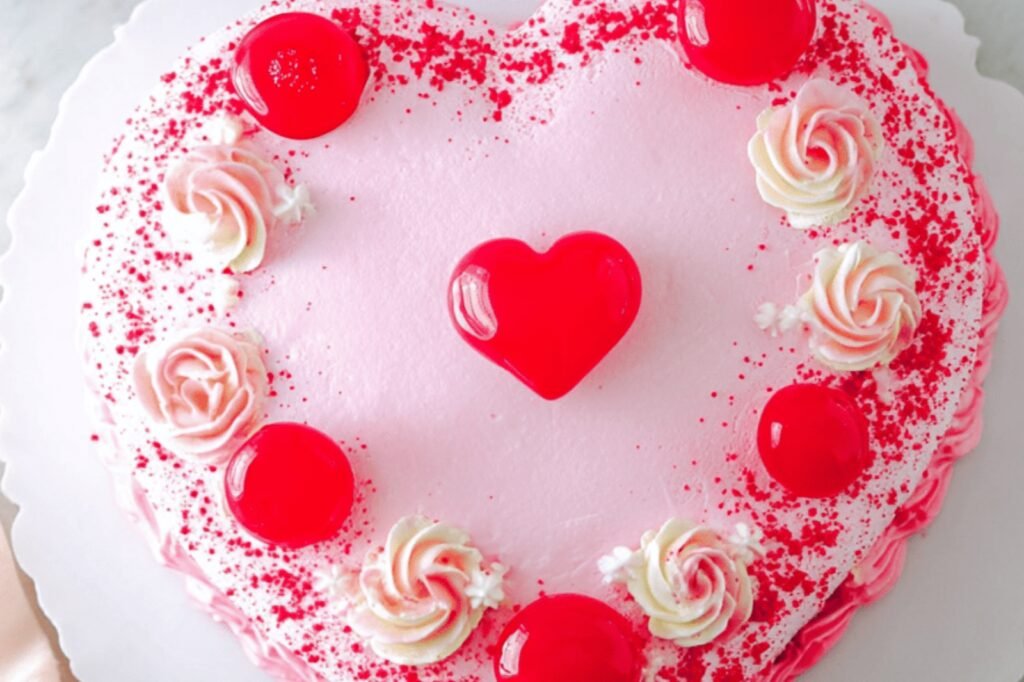 Heart-Shaped Cake Hack Without Special Pans