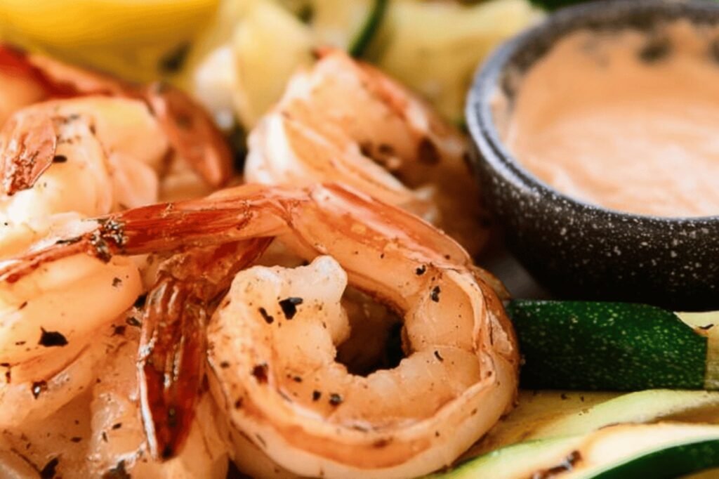 Hibachi Shrimp Recipe with Homemade Yum Yum Sauce
