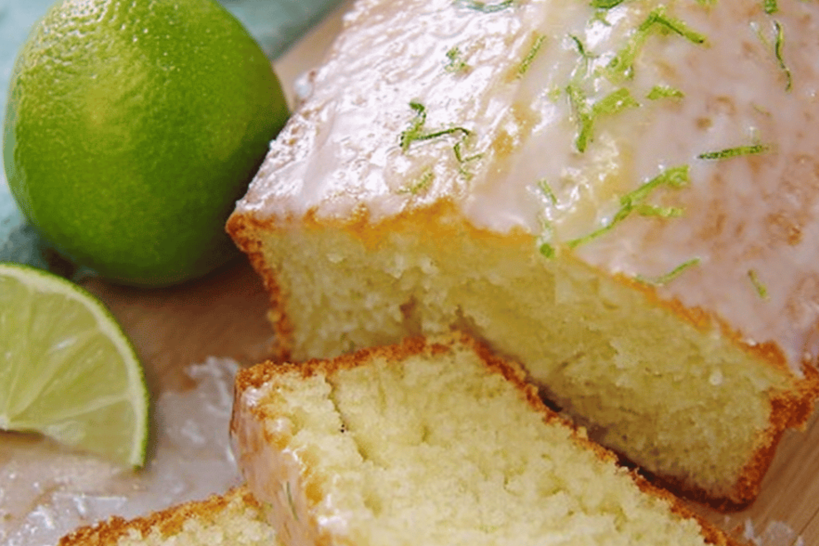 Key Lime Pound Cake with Citrus Zest