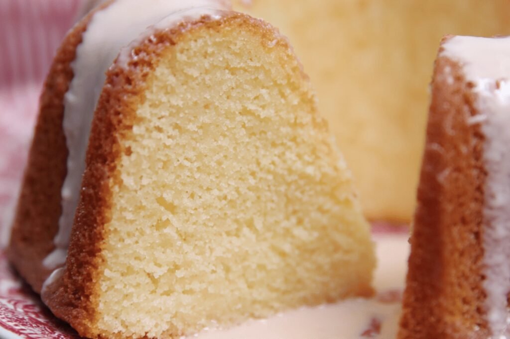 Moist Dense Sour Cream Pound Cake Recipe