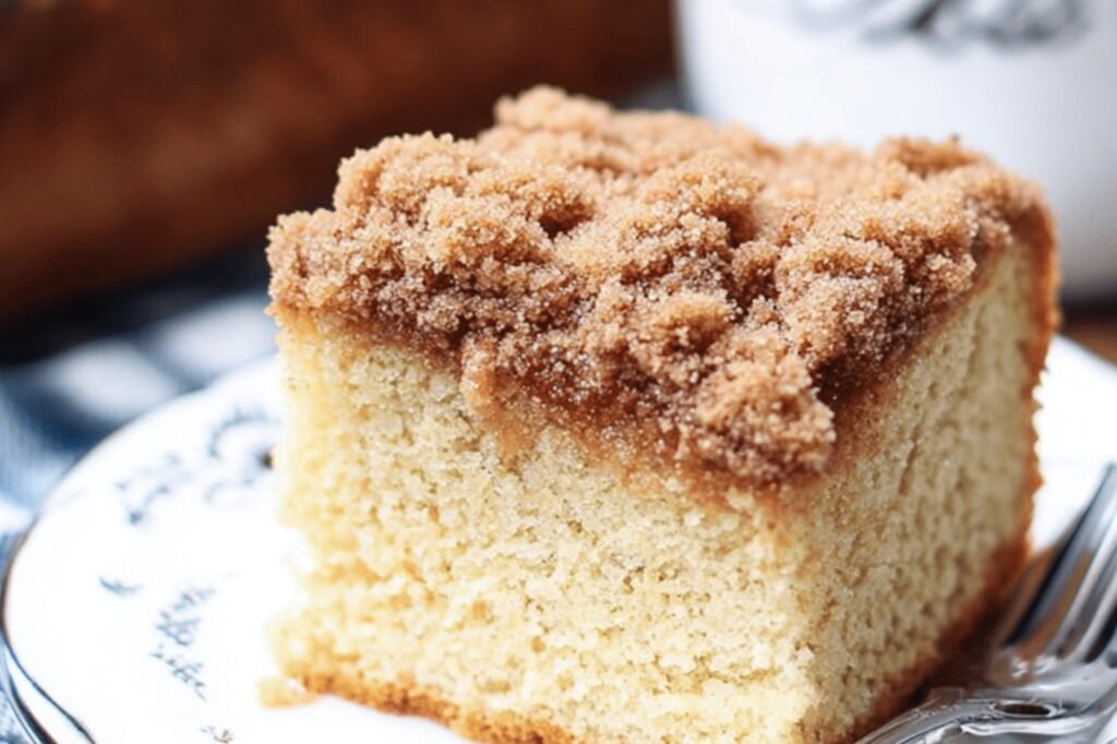 Perfect Classic Coffee Cake with Cinnamon Streusel