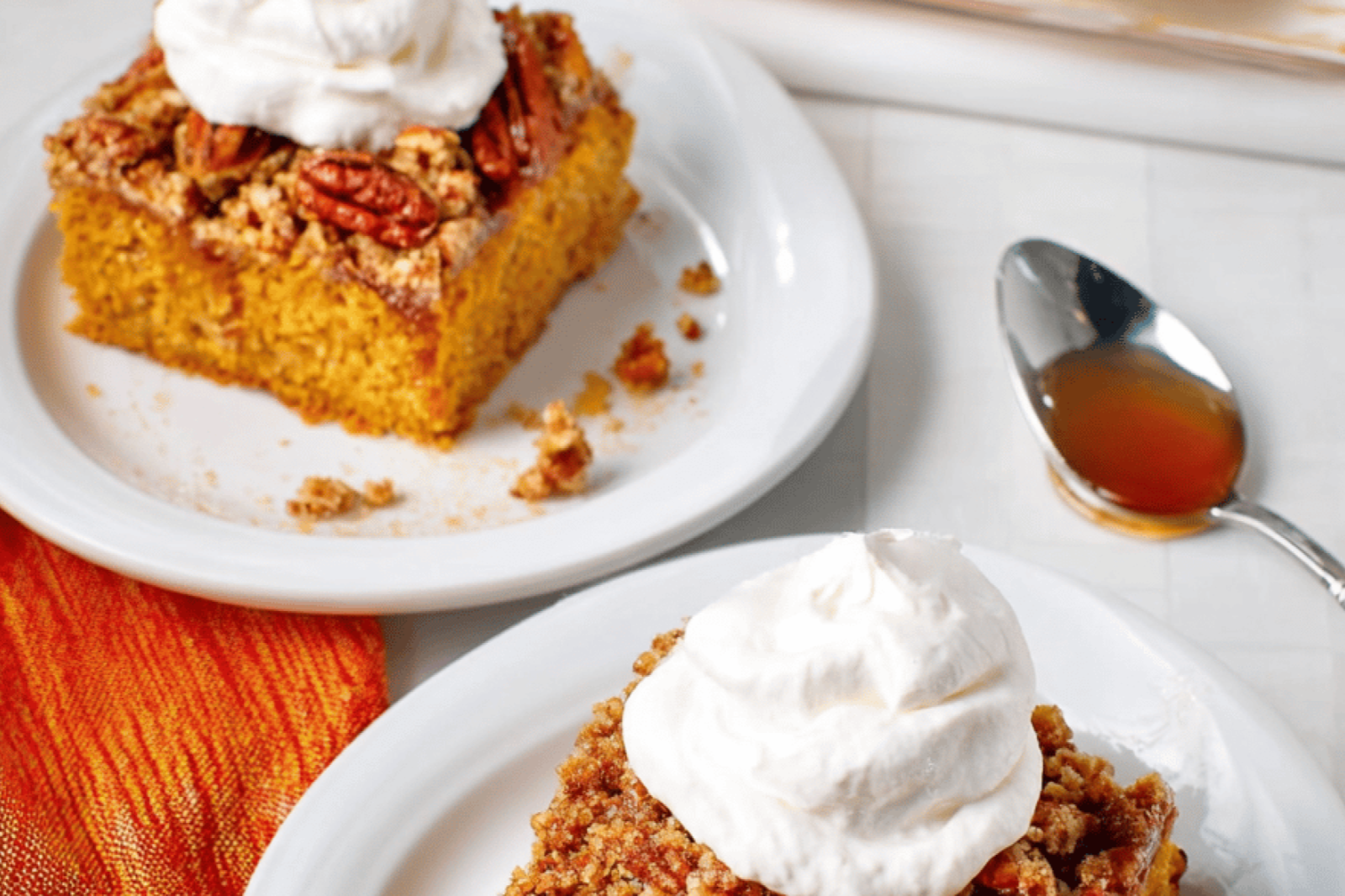 Pumpkin Dump Cake Fall Delight