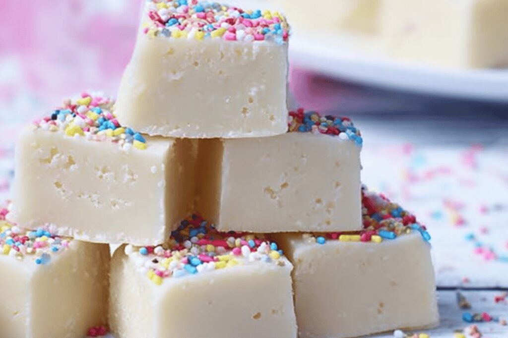 Quick Creamy White Chocolate Fudge