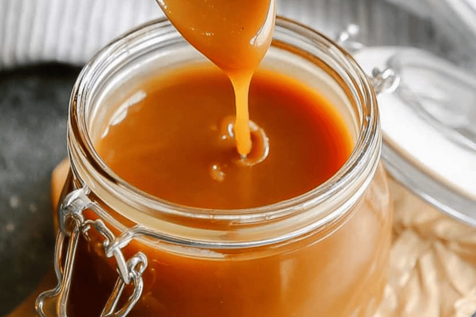 Image result for Quick Homemade Caramel Sauce in 10 Minutes - spoonsway.com