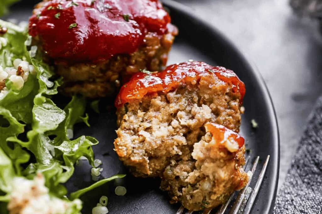 Quick Mini Meatloaf Muffins with Beef or Turkey