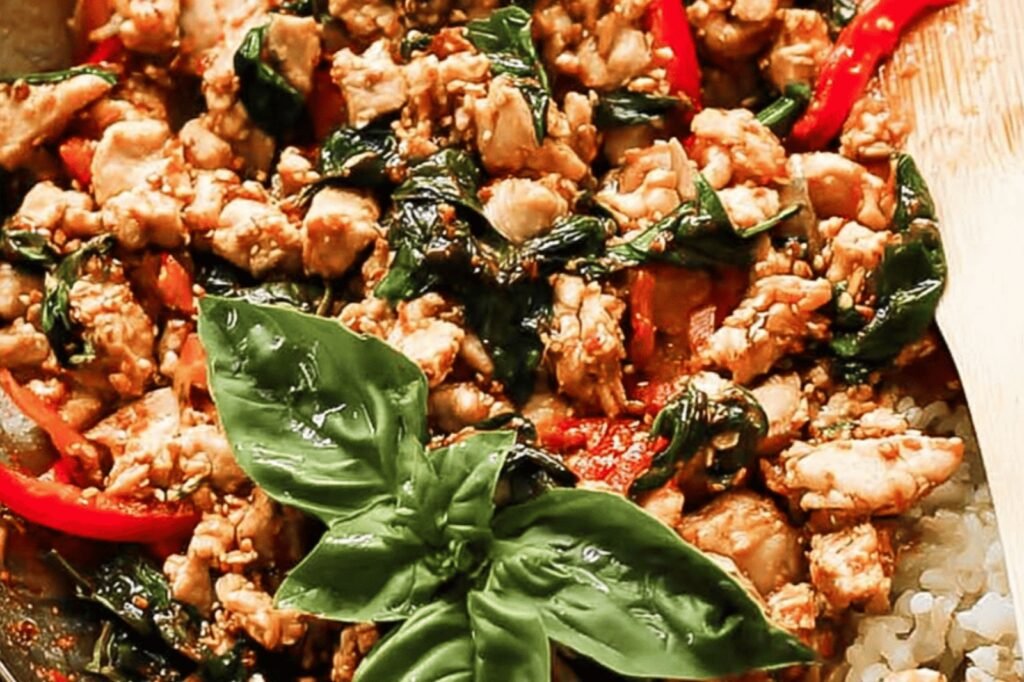 Quick Thai Basil Chicken Stir-Fry in 30 Minutes