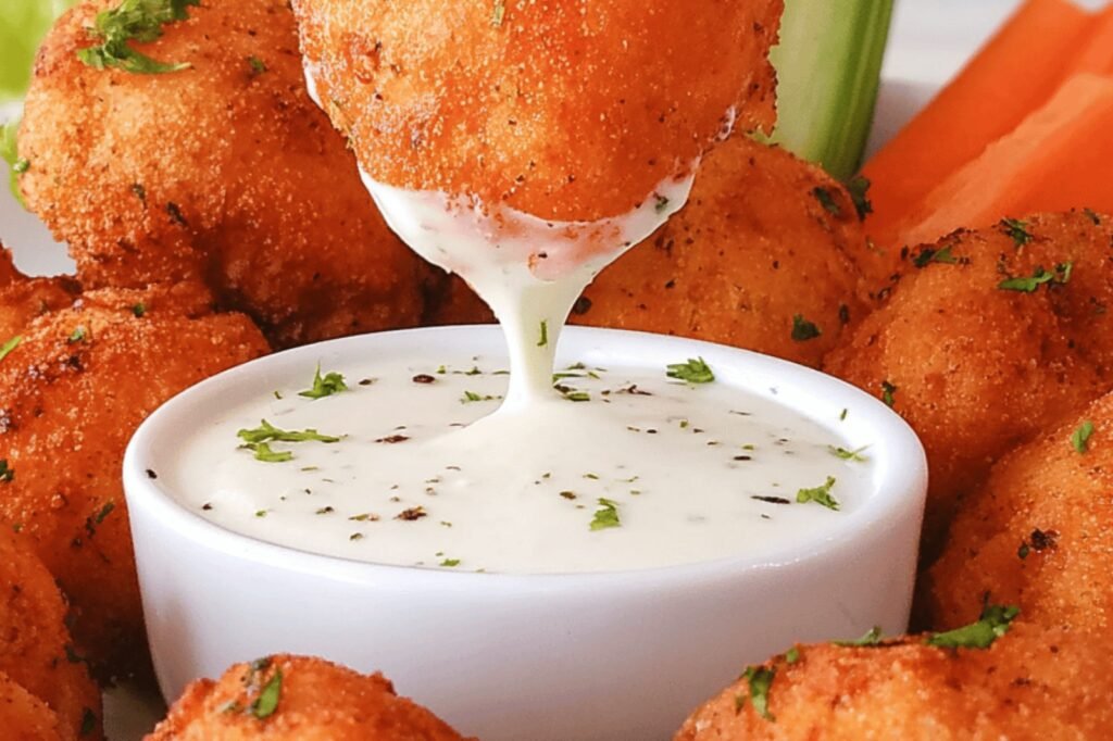 Spicy Baked Vegan Buffalo Cauliflower Wings