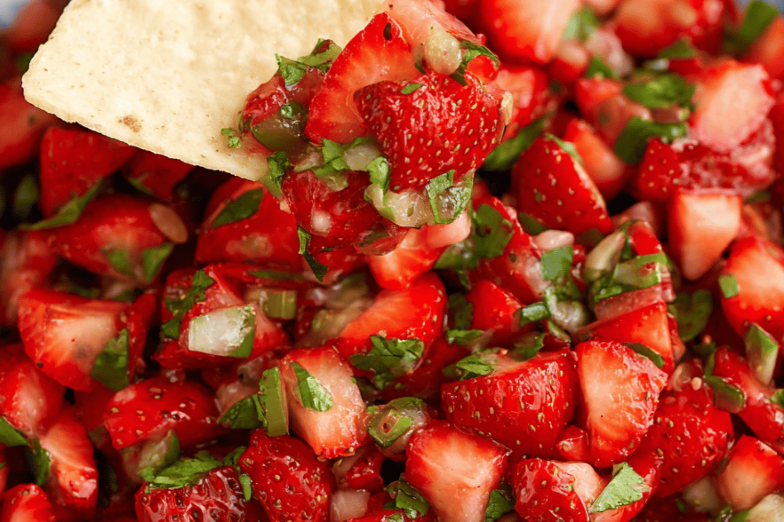 Spicy Strawberry Jalapeño Salsa