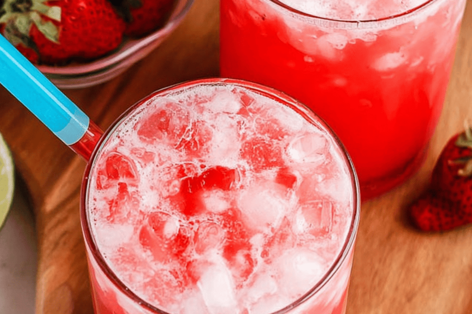 Strawberry Breeze Swig-Inspired Refresher
