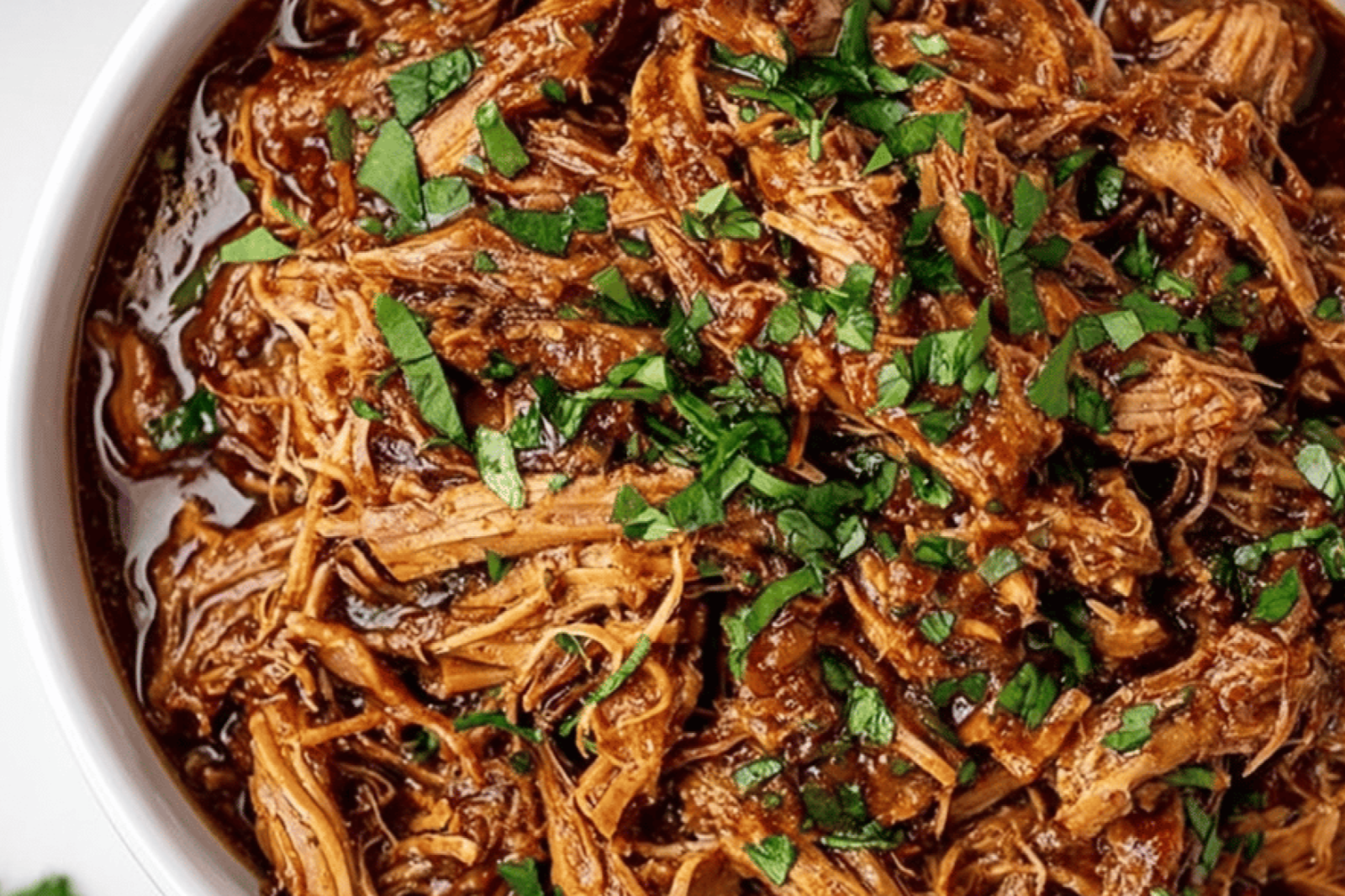 Sweet Asian Honey Balsamic Pulled Pork