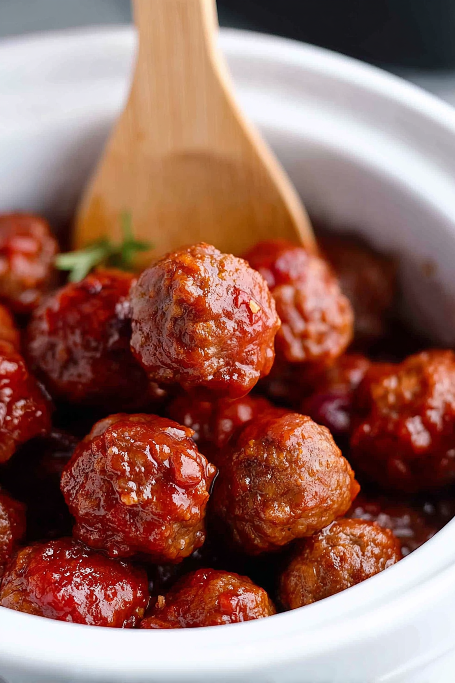 3 Ingredient Cranberry Meatball Recipe