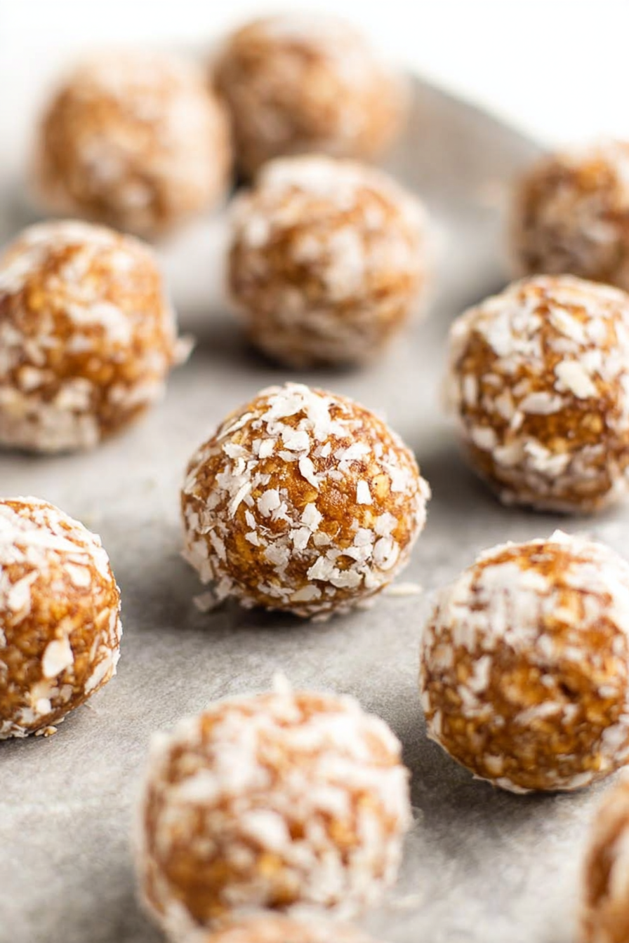 Almond Date Energy Balls Recipe