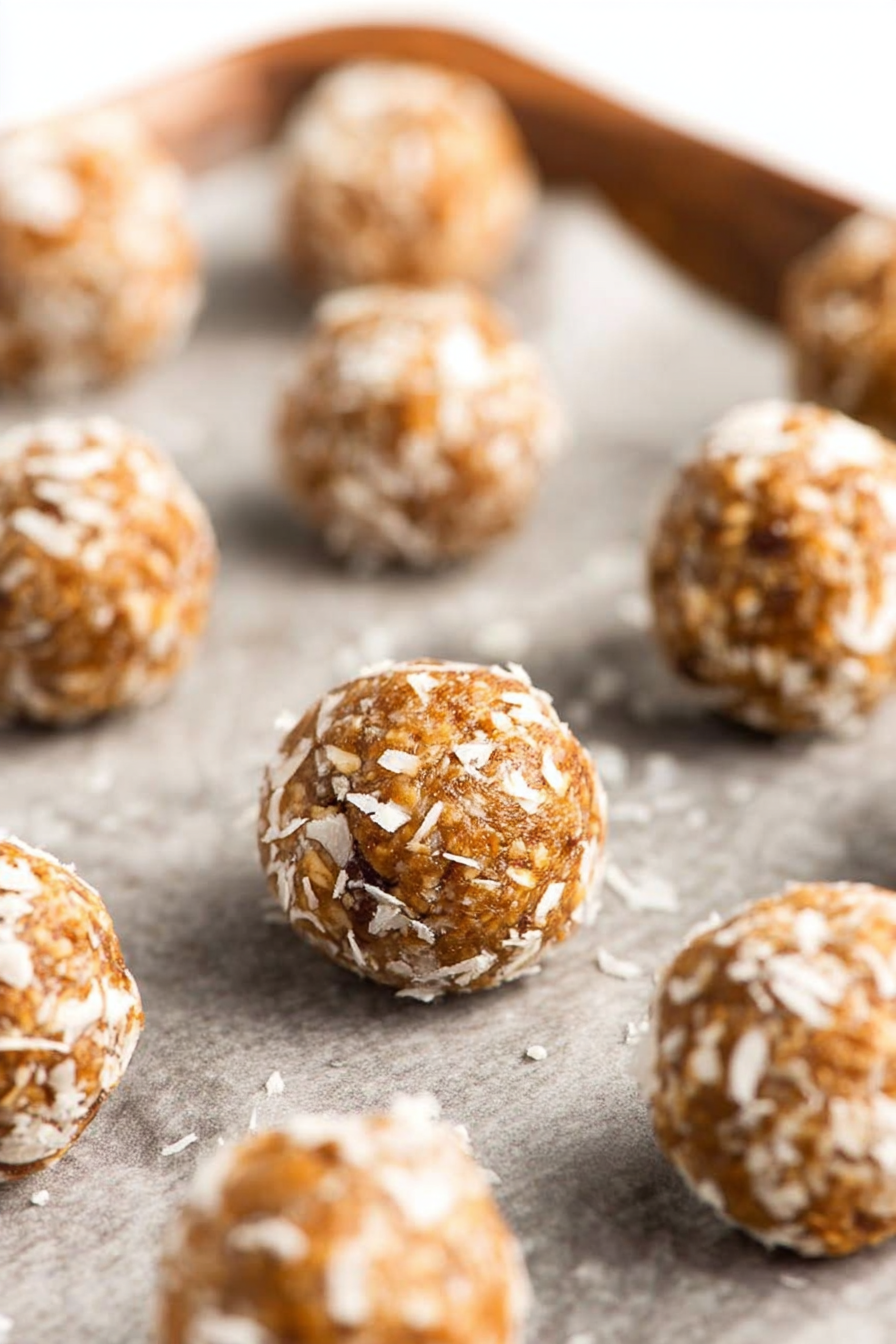 Almond Date Energy Balls Recipe