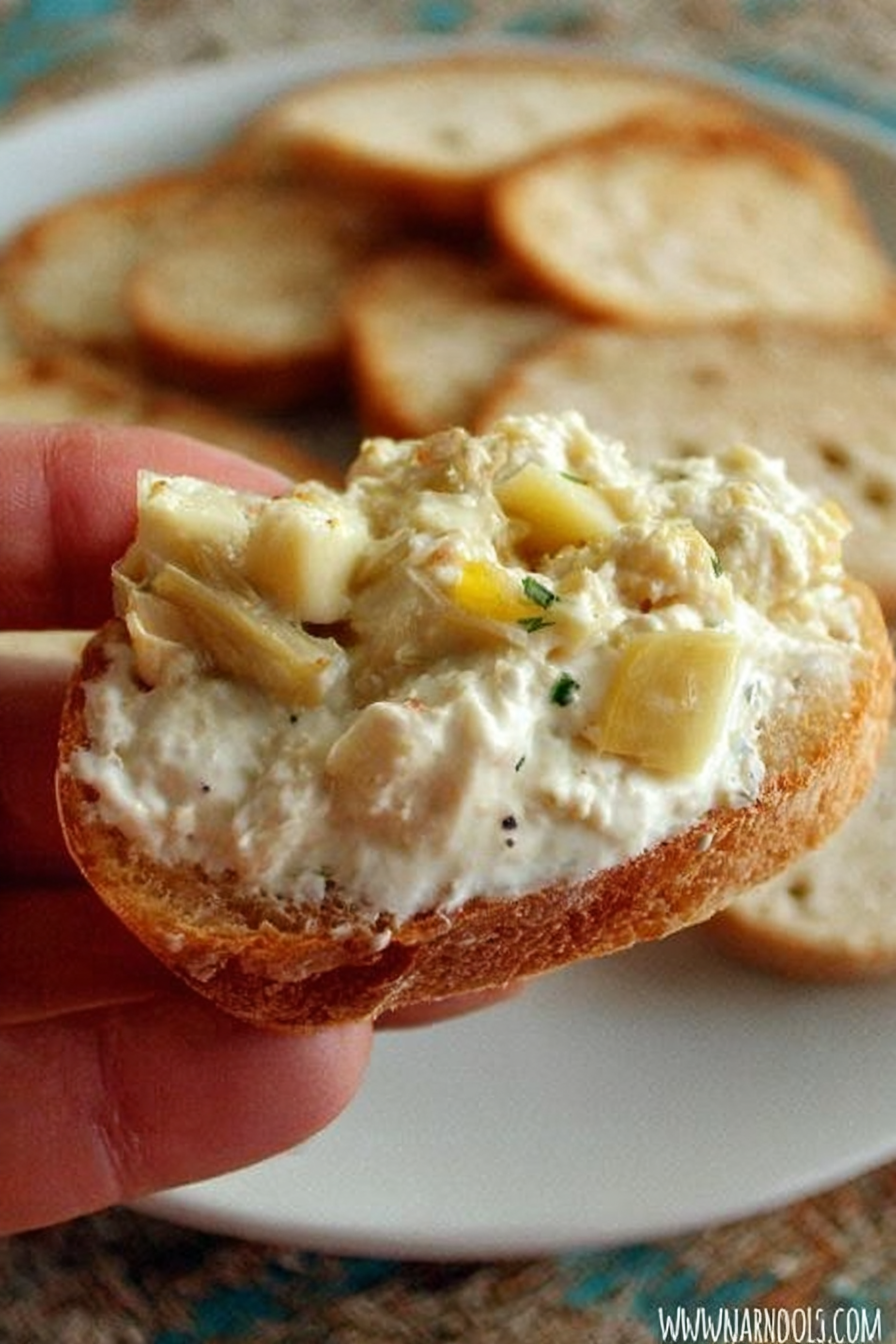 Artichoke Roasted Garlic Dip Recipe