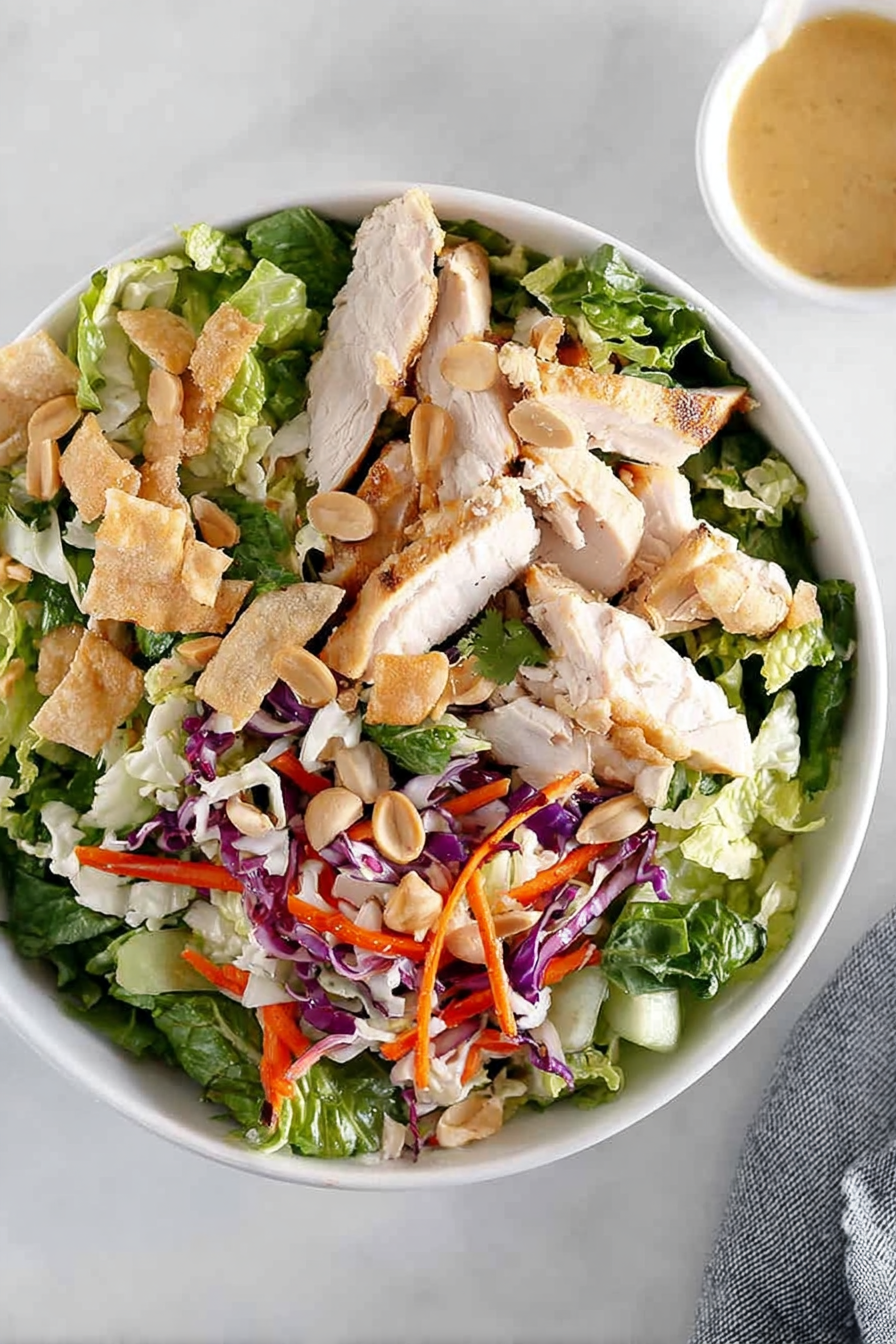 Asian Chicken Salad Recipe I Heart Naptime