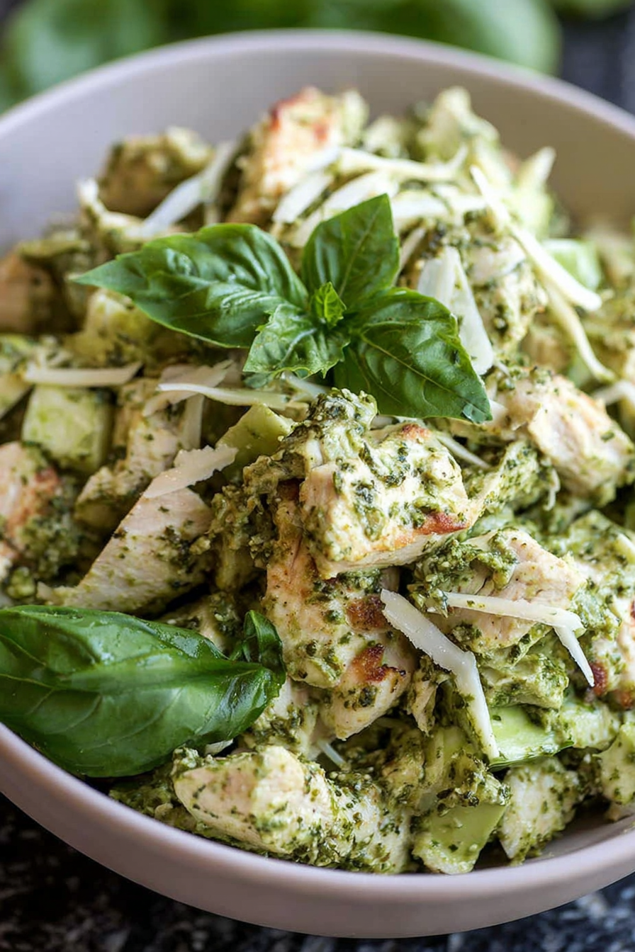 Awesome Pesto Chicken Salad Recipe