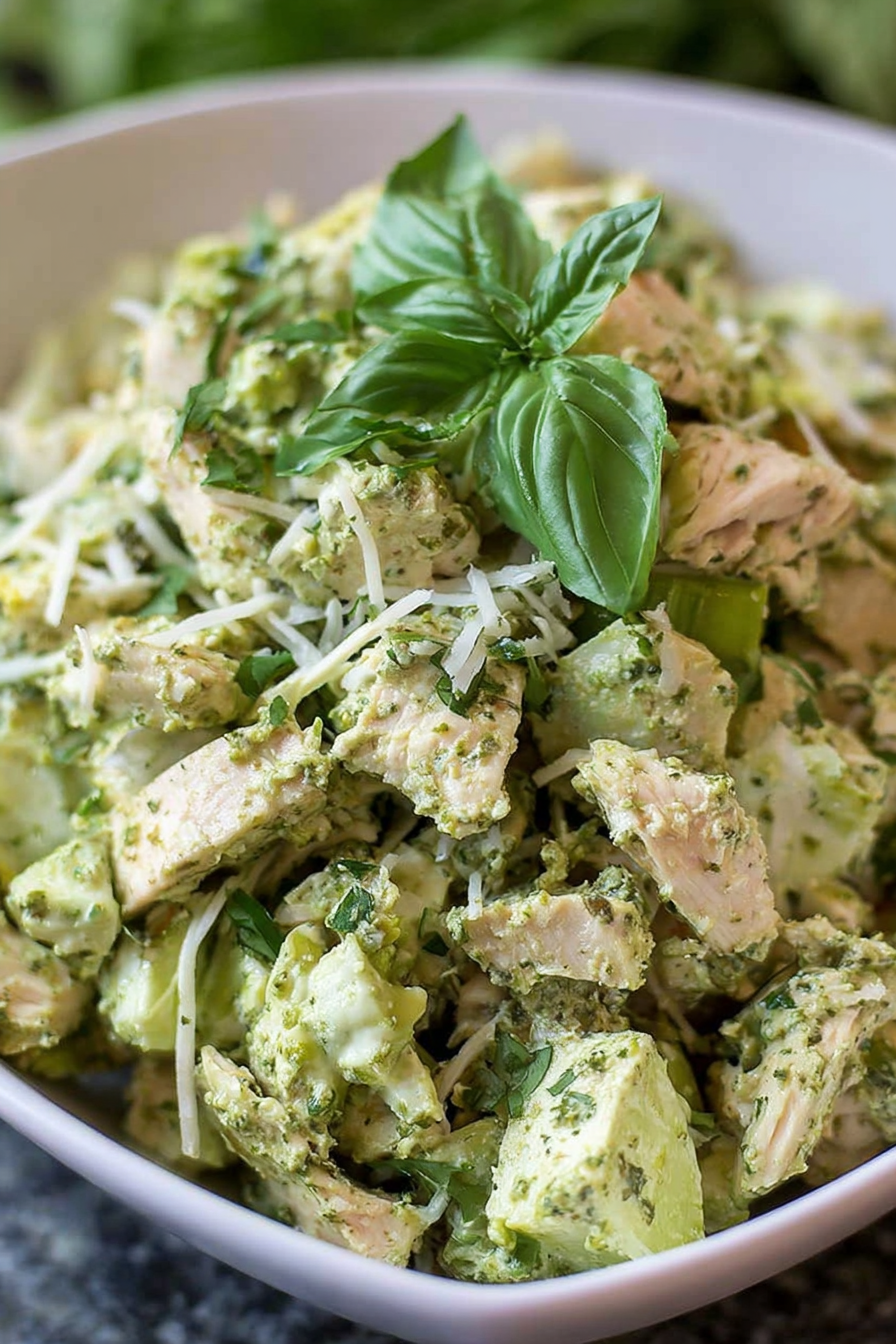 Awesome Pesto Chicken Salad Recipe