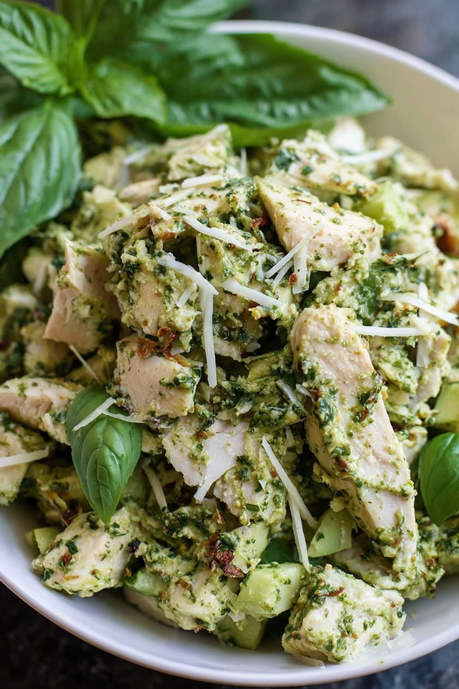 Awesome Pesto Chicken Salad Recipe