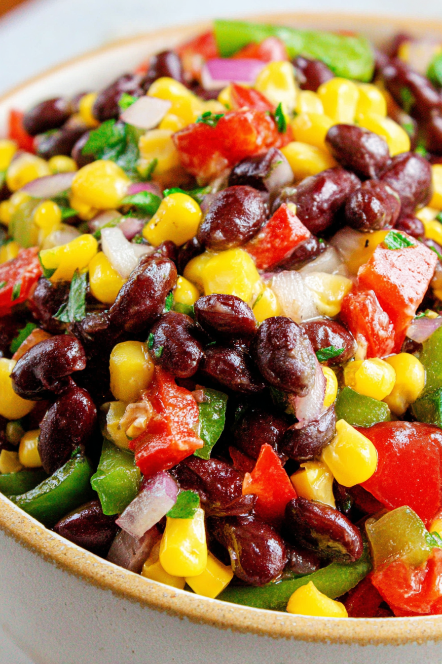 Black Bean Corn Salsa WonkyWonderful