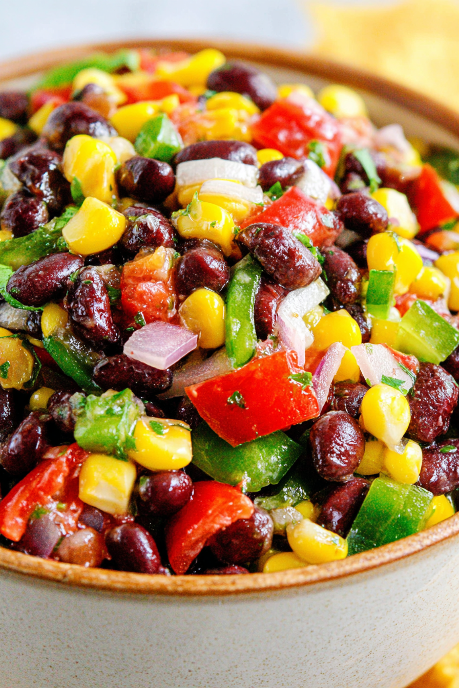 Black Bean Corn Salsa WonkyWonderful