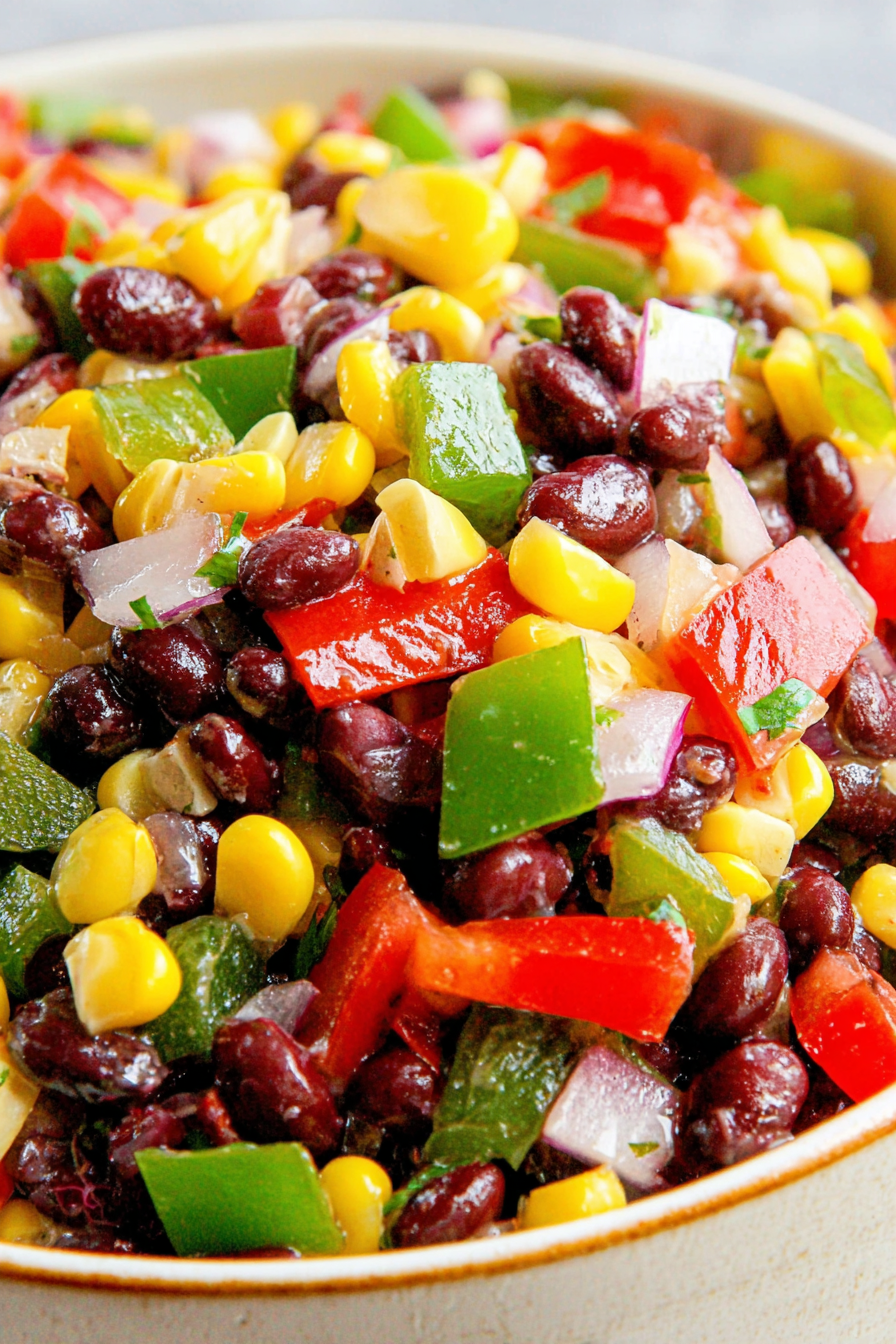 Black Bean Corn Salsa WonkyWonderful