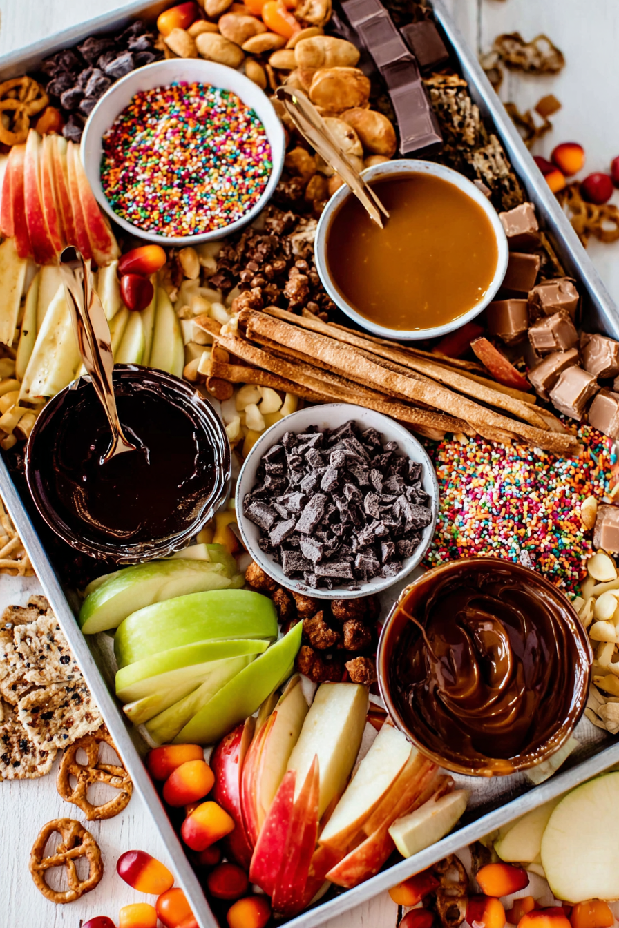 Caramel Apple Charcuterie Board Recipe