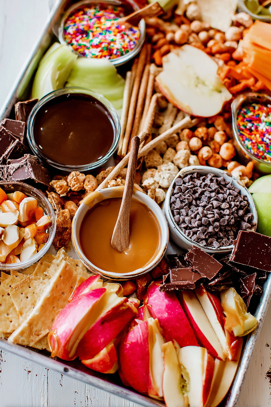 Caramel Apple Charcuterie Board Recipe