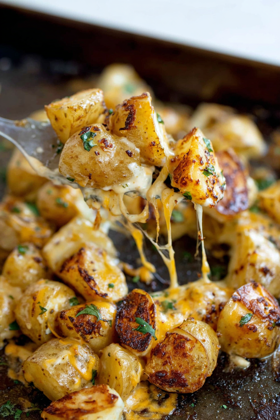 Cheesy Ranch Potatoes Recipe WonkyWonderful