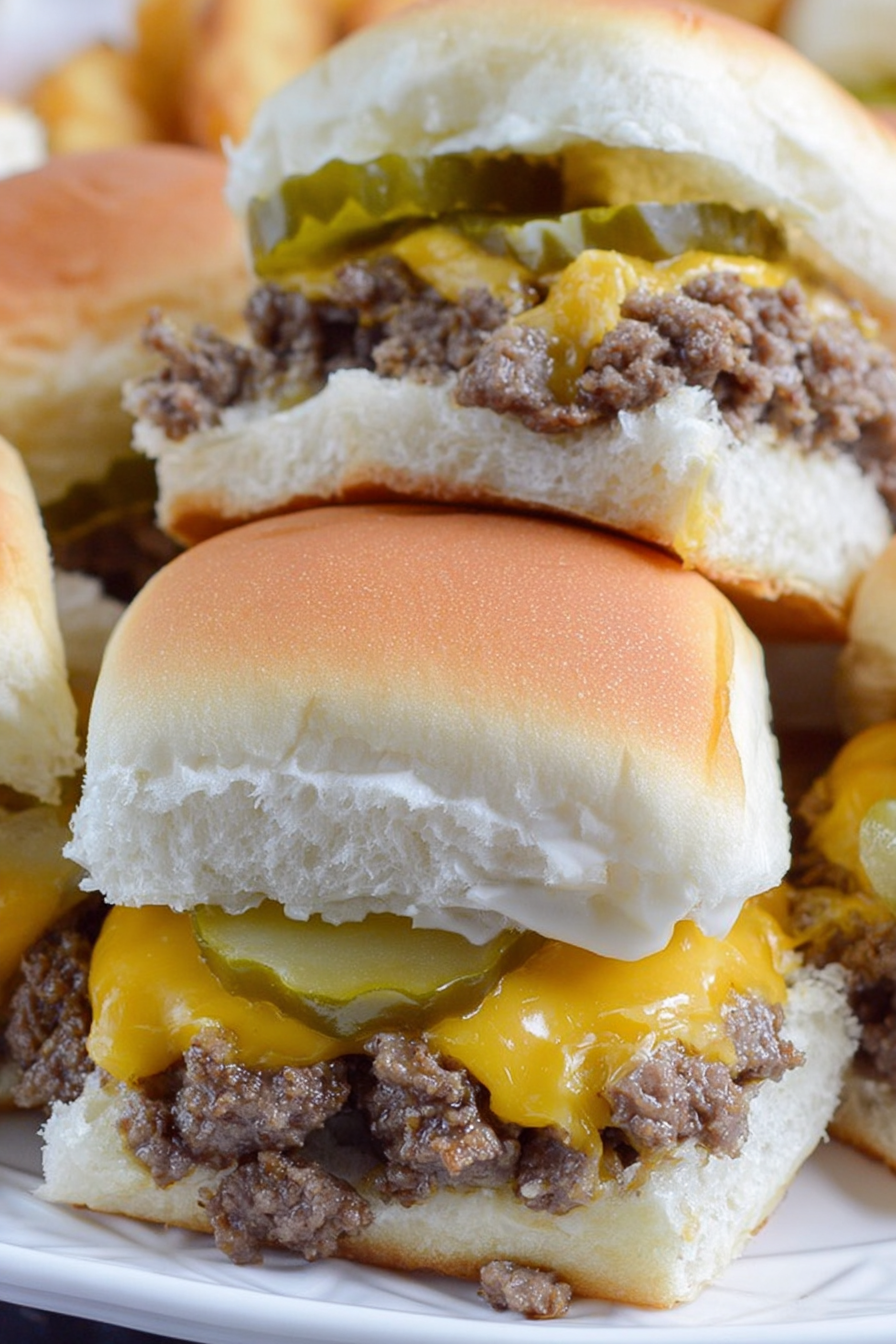 Copycat White Castle Mini Burger Recipe