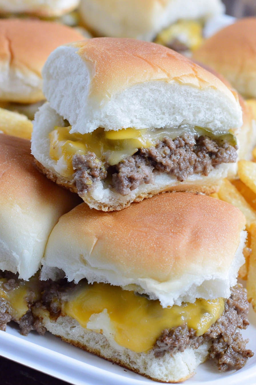Copycat White Castle Mini Burger Recipe